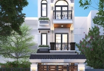 MẪU NHÀ ỐNG 3 TẦNG HIỆN ĐẠI