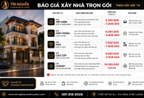 Những yếu tố ảnh hưởng đến đơn giá xây nhà trọn gói mà gia chủ cần biết
