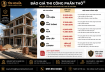 Chi phí xây nhà gồm những khoản nào? Cách dự trù ngân sách hiệu quả trước khi thi công
